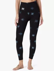 Neu mit Etikett $ 99 Beyond Yoga PowerShine hochtaillierte Midi-Leggings XS fk3243 - Bild 1 von 4