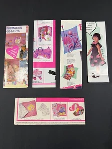 Folletos de productos plegables Barbie 1992-95... 5 artículos - Imagen 1 de 2