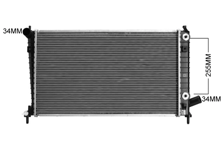 Radiator fits SAAB 9-5 1997-2005 2.3L and 2.3L Turbo Petrol - image 1 of 1