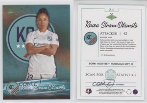 2021 Parkside NWSL Raisa Strom-Okimoto #84 Rookie RC