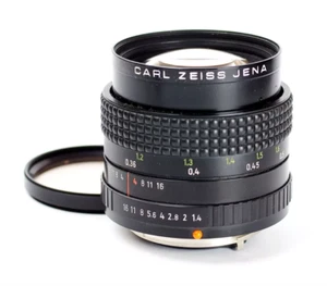 Carl Zeiss Jena Praxis MC 1.4/50mm f/1.4 50mm para Praxis B 6 Hojas No.1880 - Imagen 1 de 7