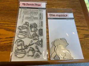 My Favorite Things Toasty Greetings Stamp and Die Set - Picture 1 of 1