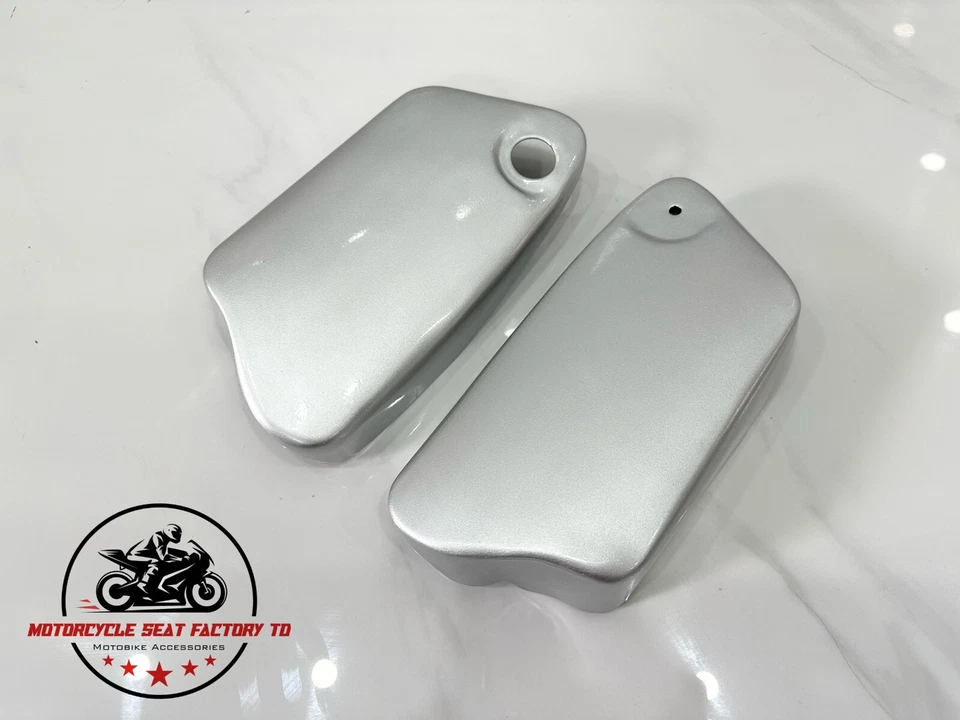 Honda 305 Scrambler CL72 Side Cover Air Cleaner Case CL77 Silver Left & Right. - Изображение 1 из 4
