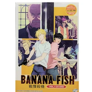 DVD Anime Banana Fish Complete Series (VOL.1-24 END) English Subtitle All Region - Imagen 1 de 5