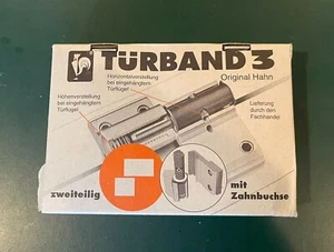 Dr Hahn Turband 3 Hinges - German Made Hardware - NOS Unused - Picture 1 of 8