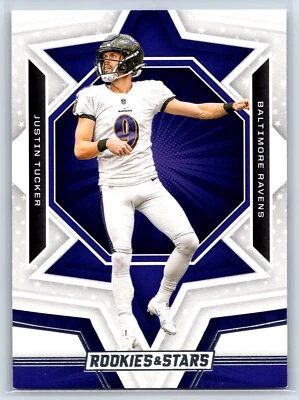 2023 Panini Rookies & Stars Justin Tucker Baltimore Ravens #7 - Image 1 of 2