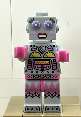 Lego Lady Clockwork Robot Series 11 Collectible Minifigure 71002 col178 Droid - Image 1 of 4