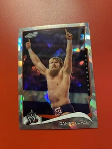 2014 Topps Chrome WWE Daniel Bryan Atomic Refractor #14 Sapphire Rare SSP - Picture 1 of 2
