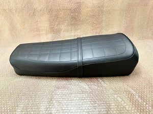 1977-1979 Suzuki GS750 B C E Classic Style Metal Pan Black Motorcycle Seat. BCE. - Picture 1 of 12
