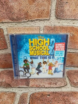 High School Musical 2 - What Time Is It CD Single 2007 New Sealed Disney - Image 1 of 4
