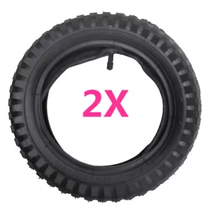 2pcs 12 1/2 x 2.75 (12.5 x 2.75) Knobby Tyre + Inner Tube For Razor Bike Scooter - Picture 1 of 8
