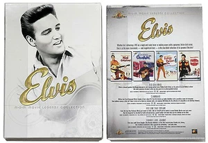 ELVIS *NEW* MGM MOVIE LEGENDS COLLECTION 4-DVD IN CARBOARD SLIP COVER - Picture 1 of 2