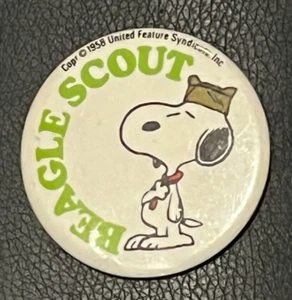 Pin insignia SNOOPY BEAGLE SCOUT grande 55 mm - Imagen 1 de 2