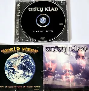 UNITY KLAN ETERNAL FUNK CD 1997 CONSCIOUS RAP RESCUE RECORDS RANDOM lp 12" - Picture 1 of 22