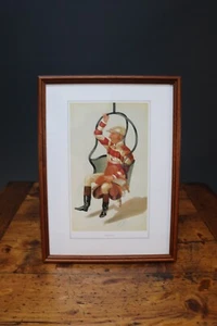 VANITY FAIR Portrait Tom Cannon Jockey SPY 1885 Framed-REPRINT - Picture 1 of 8