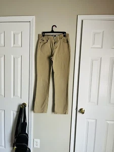 Chaps Pants Boys Khaki Beige Elastic Waist Youth Size 20 - Picture 1 of 12