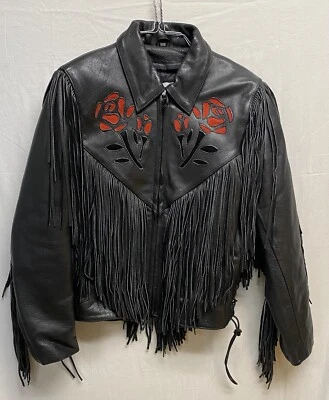 Chaqueta de moto para mujer Gallery rosa borla talla XS forro desmontable Foto 1 de 4