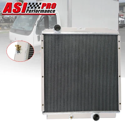 Aluminum 2-Row Radiator For 1997-2004 Mitsubishi Fuso Truck FE FG FH 3.9L 4Cyl - Image 1 of 4
