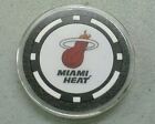 Miami Heat - Texas Hold em Poker Chip Card Guard Protector NEW NBA