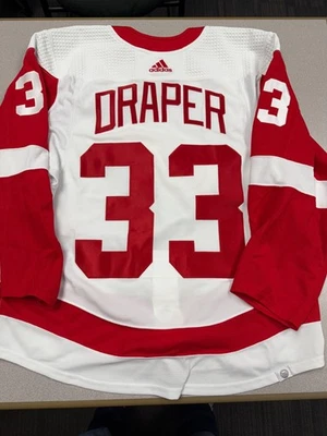 Kris Draper #33 - 1997 Stanley Cup 25th Anniversary Official Jersey - White - Image 1 of 4
