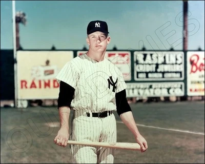 Mickey Mantle Photo 8X10 New York Yankees Colorized #34  FREE SHIPPING - Image 1 of 4
