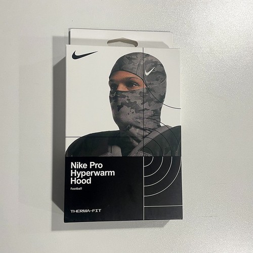 Nike Pro Therma-Fit Hood Balaclava Ski Mask Green Camo Football