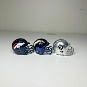 Mini cascos de fútbol americano coleccionables Riddell AFC West 3 5/8 - Imagen 1 de 5