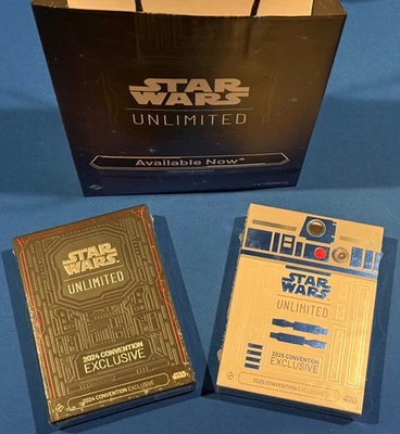 Paquete Promocional Exclusivo de Convención Ilimitada Star Wars PAQUETE - 2024 - ¡y - 2025!! Foto 1 de 4