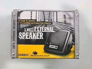 Uniden Bearcat ESP5 Zewnętrzny głośnik CB Radio 3,5 mm 5 W 6 stóp Przewód - Zdjęcie 1 z 6