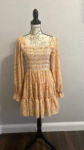 Vestido Floral The Impeccable Pig Talla L - Imagen 1 de 8