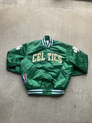 Chaqueta De Colección Boston Celtics Starter Satén Grande L Años 80 90 NBA Bombardero Rara De Colección Foto 1 de 4