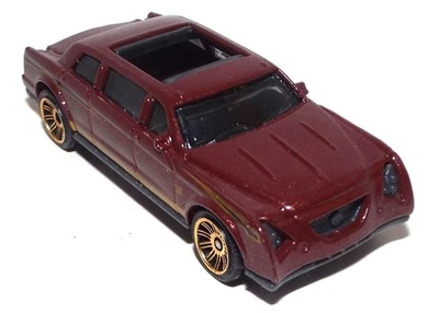 Matchbox Die Cast Limousine in Dark Red - Image 1 of 4