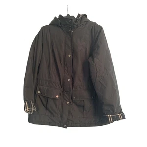 EUC London Fog Damen Wintermantel Taschen Reißverschluss Druckknöpfe gefüttert Größe 2X - Bild 1 von 7