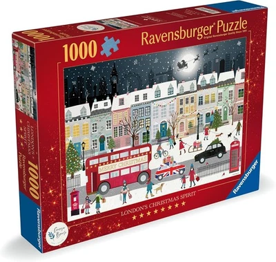 Ravensburger London's Christmas Spirit 1000 Piece Jigsaw Puzzle - Image 1 of 4