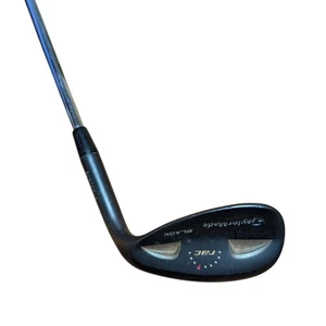 TaylorMade Rac Black Lob Wedge LW 60° Dynamic Gold Steel EXCELLENT GROOVES - Picture 1 of 6