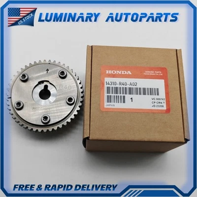 NEW OEM! 14310-R40-A02 For Honda Acura Variable Valve Timing Actuator K24Z US - Image 1 of 4