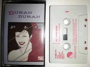 DURAN DURAN - RIO - CASSETTE TAPE ALBUM 1982 HUNGRY LIKE THE WOLF ETC - Picture 1 of 2