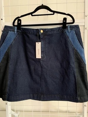 Monsoon Women's Denim Skirt Size 22 New With Tags - Image 1 of 4