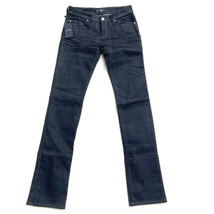 Armani Jeans Women’s 5 Pocket Dark Denim Jeans Size 26 New - Picture 1 of 8