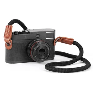 Cotton Rope DSLR Camera Neck Strap Vintage Shoulder Strap Leather Lanyard - Picture 1 of 15