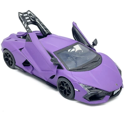 1/32 Scale Lamborghini Revuelto Model Car Diecast Toy Cars Toys for Boys Purple - Image 1 of 4