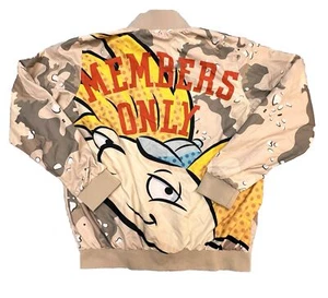 Solo membri X Nickelodeon Hey Arnold! Giacca Mimetica Uomo Oversize Sm - Foto 1 di 10