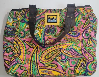 Bolso de Hombro Billabong Mujer Paisley Floral Verano Playa  Foto 1 de 4