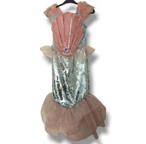 4T Mermaid Dress-Up Outfit With Crown - Picture 1 of 8