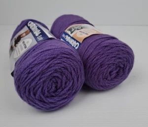 Panda Carnival Purple 8 ply Yarn 100% Premium Acrylic 100g per Ball x Two - Picture 1 of 6