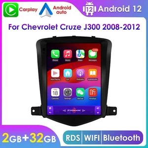 Carplay Stereo Radio GPS 9.7" For Chevrolet Cruze 2008-12 Android 13 WiFi 2+32GB - Picture 1 of 20