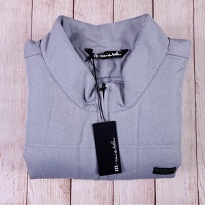 NWT NEW Travis Mathew Seaboard Golf Vest Mens XXL Gray Full Zip Lightweight - Picture 1 of 11