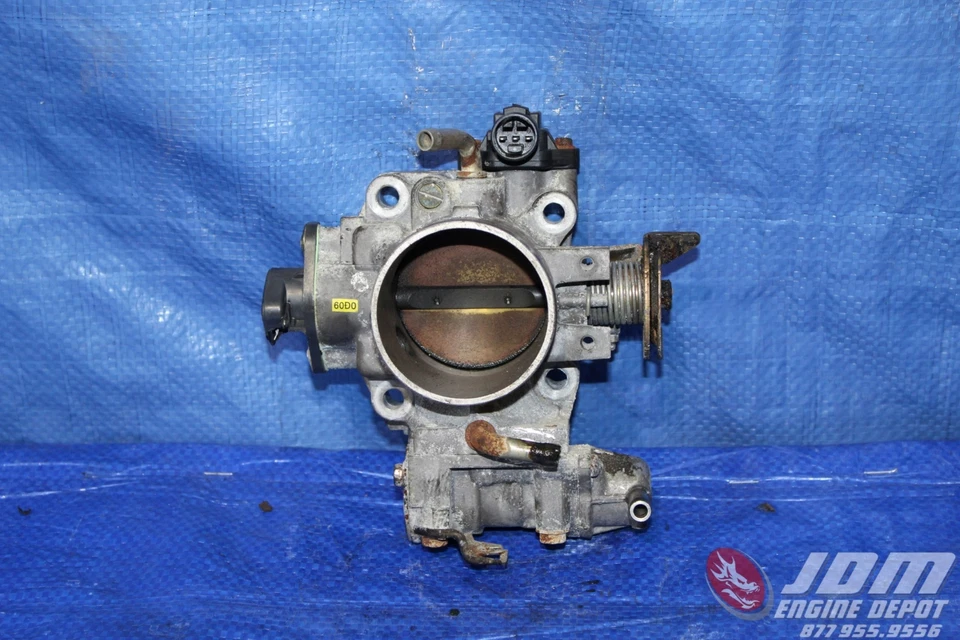 92 95 Honda Prelude 2.2L DOHC VTEC OEM Throttle Body W/ IACV JDM H22A - Image 1 of 4
