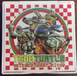Teenage Mutant Ninja Turtle Exteme Candy Slices Collectible Tin OldGnu - Picture 1 of 5
