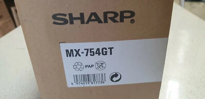 Genuine Sharp MX754GT Black Toner Cartridge for use in MX 654N, MX 754N - Image 1 of 3